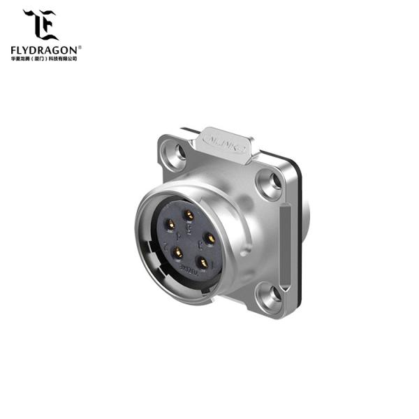 DH 20 Metal Shell Cable Connector Waterproof IP65/IP67 5pin Auto Connector
