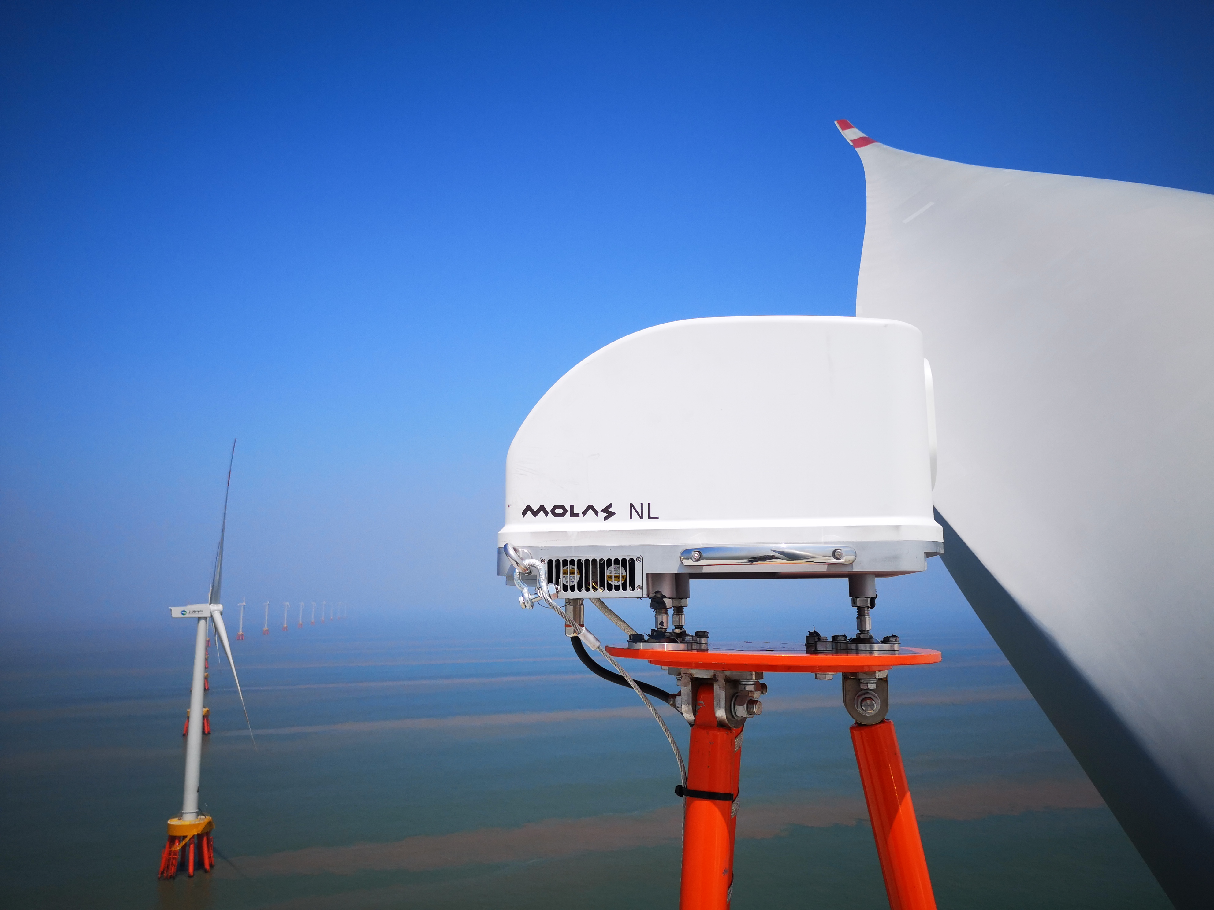 прибор поля ветра измерения ветра Lidar вектора 50m-200m/400m/750m