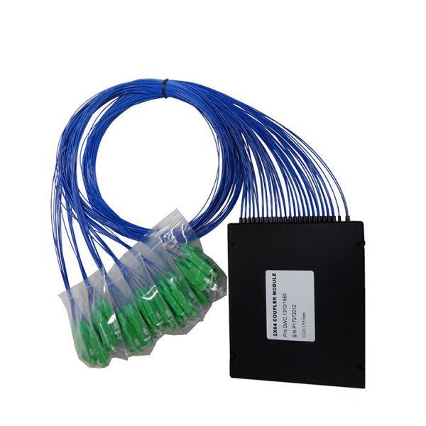 módulo de fibra óptica pasivo G657A1 del acoplador del divisor 2x64 para las soluciones de FTTX