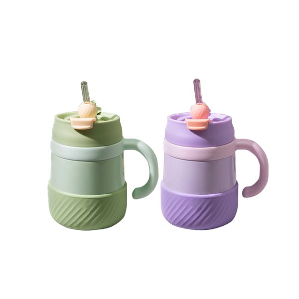 Practical and Stylish Double Wall Stainless Steel Insulated Travel Mug for Kids' Daily