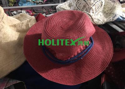 Colorful 2nd Hand Hats , Mixed Female Used Hats And Caps For All Seasons