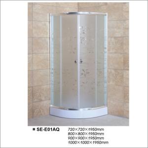 Acid Glass Sliding Door Shower Enclosures Modern Style For Hotel And Home