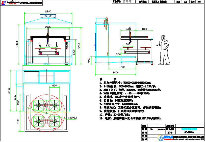 Reciprocating автоматический ODM 220V лакировочной машины 1200mm брызг