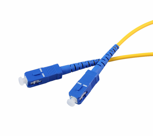 Duplex Fiber Optic Patch Cord Single Mode Low Insertion Loss And Return Loss