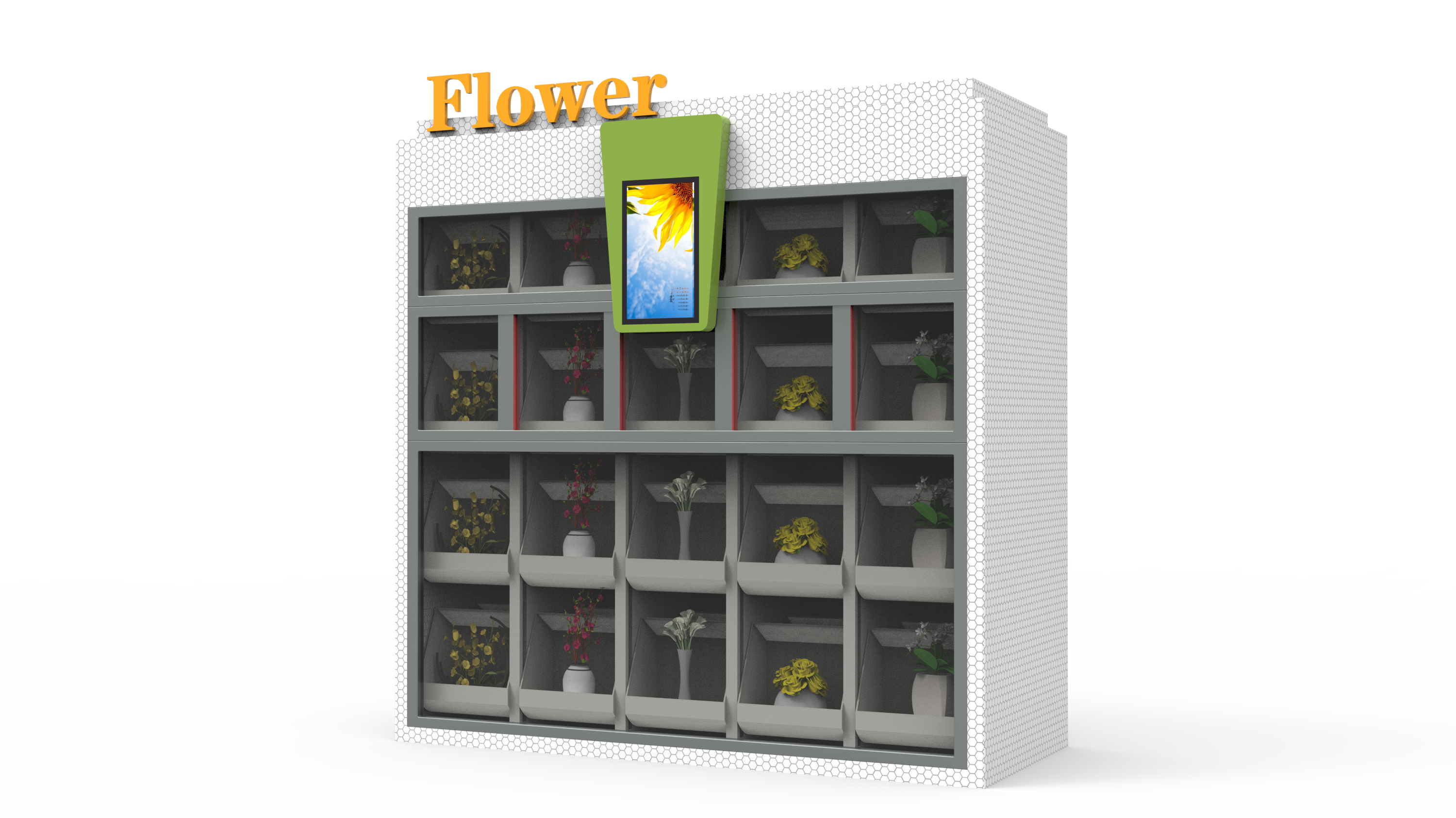 Flower Vending Machine Gift Vending Machine  Flower VM