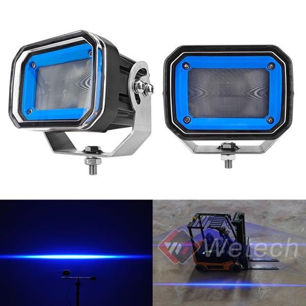 Beam Line Warning Light Forklift Light LED Straight Line Truck Security Indicator Red Blue Green Led