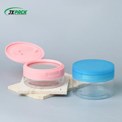 PET Transparent Cosmetic Cream Jar with Customizable Capacity