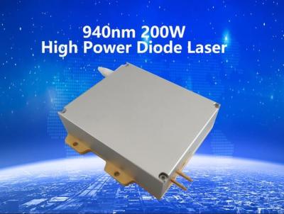 lasers do diodo do poder superior de 940nm 200W para acoplamento da fibra With135μm/0.22NA do bombeamento de laser da fibra