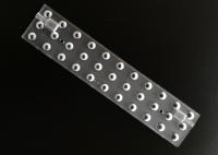 120 graus SMD 3030 2835 material linear da lente PMMA do diodo emissor de luz