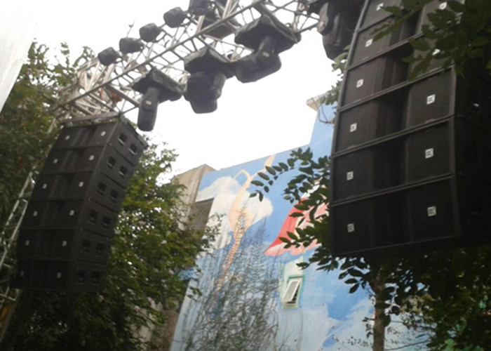 Stage Dual 12 Inch Line Array Loudspeaker 2000W RMS 2-Neutrik NL8