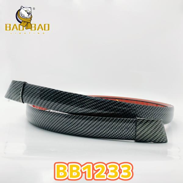 Carbon Fiber Car Light Bar Taillight Decoration Parts Trunk Led Light Auto Parts