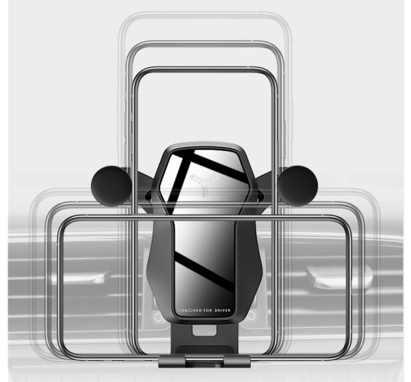 Car Mount Phone Holder Automatic Locking Universal Air Vent GPS Cell Phone Holder for Car for iPhone X/8/7/7P/6s/6P/5S