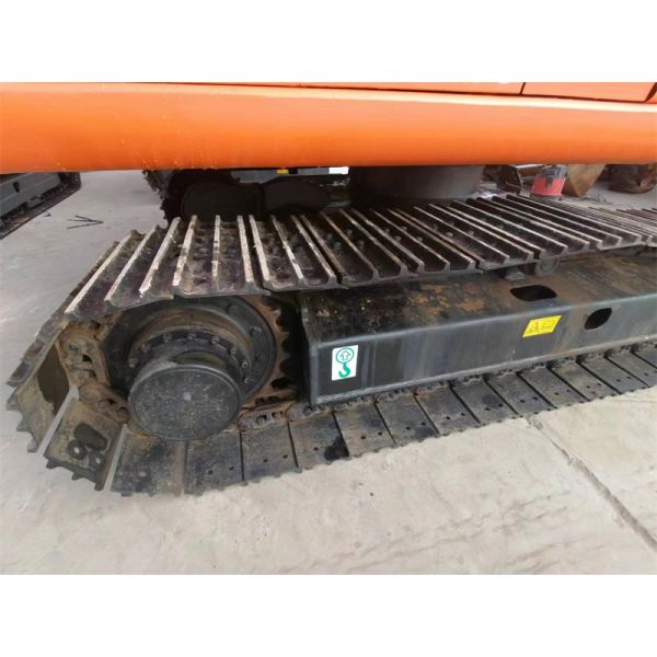 Secondhand Hitachi EX60 Excavator 6 Ton Mini Digger Red For Construction