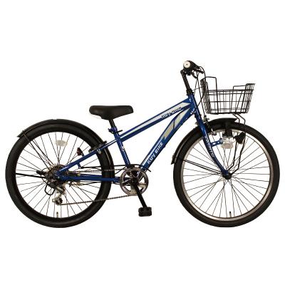 SHIMANO 6 velocidade 24 polegadas Junior Mountain Bike Vermelho / Preto / Azul