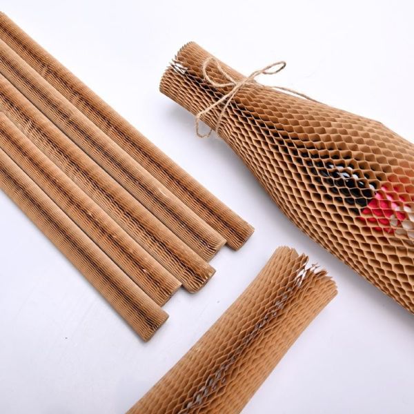 ODM Hexagonal Honeycomb Paper Sleeve Packing Fully Recyclable