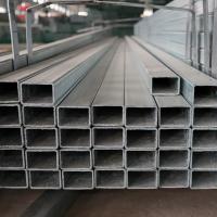 Tubo de tubo quadrado de aço galvanizado ferro GI 6m 275g/M2 SS540