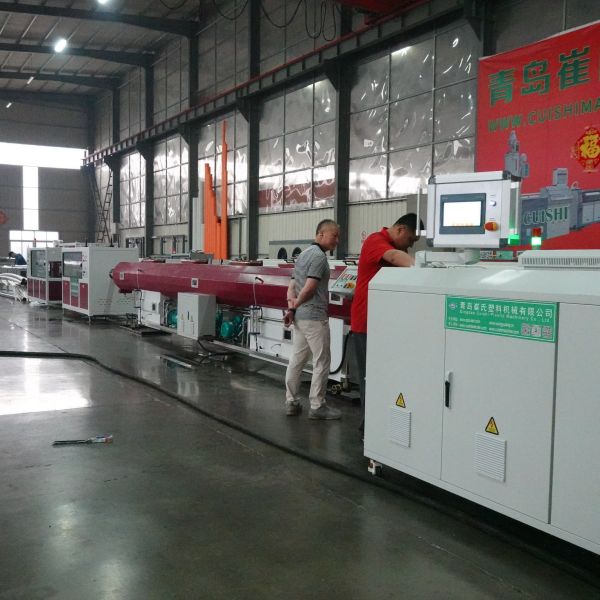 High Efficiency PPR PPH Co-Extrusion Pipe Making Machine Three Layer Plastic Tube Production Line