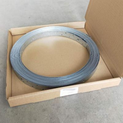Silver Galvanized Steel Coil Lumberlok Strap Brace Hoop Iron for Wall and Roof Tensioning