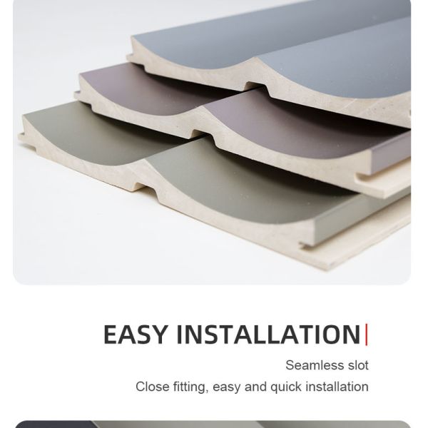 Внутреннее 15mm деревянное WPC рифлить доску гриля панели стены