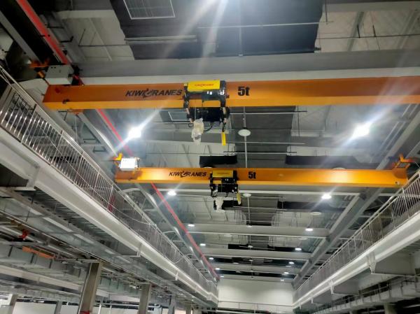 LX-type Electric Single Girder Suspension Crane 6.3ton Span 18.5m Material Handling