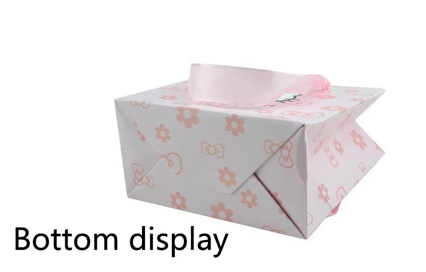 Pink Packaging Box Cute Cartoon Jewelry Packaging Handbag