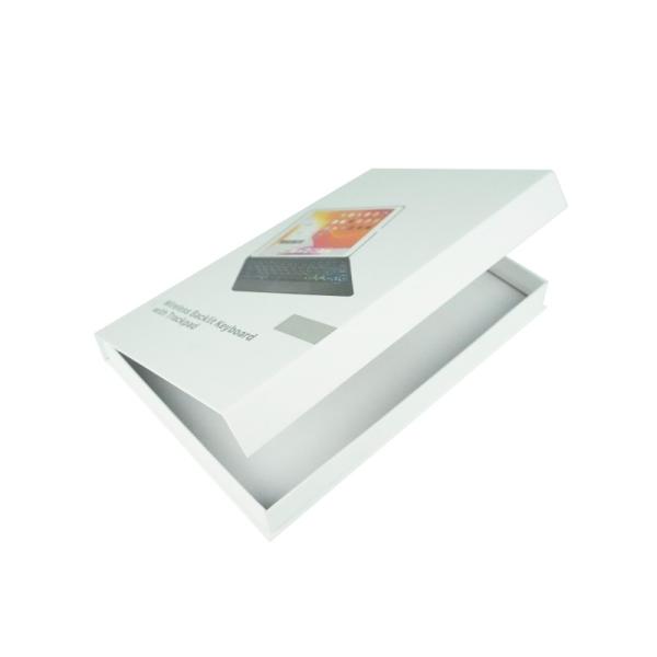 OEM Logo Printed Luxury Paper Packaging Gift Box For Ipad Tablet Accessories Wireless Keyboard