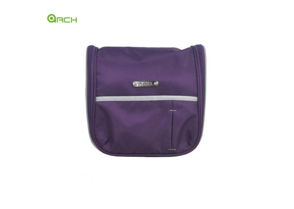 In Lid Zippered Pockets Makeup Vanity Bag Travel Accessories Bag