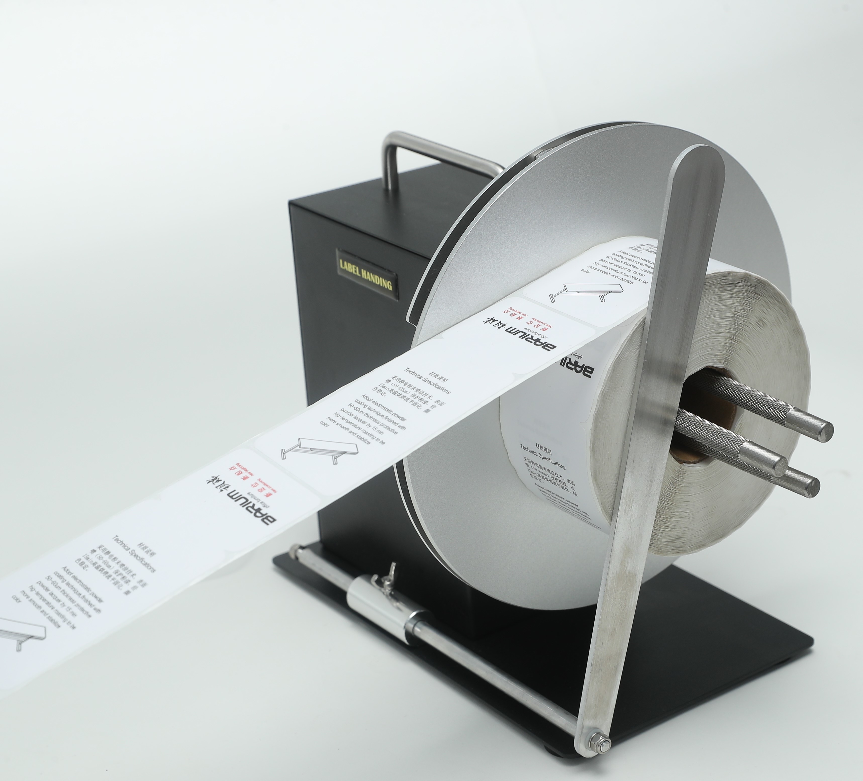 Машина MR19 Rewinder Slitter офисного здания бумажная с ручкой для вращения