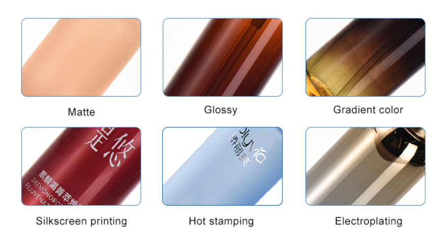 White Pump Sprayer Plastic Cosmetic Skincare Bottle Packaging Matte 120ml