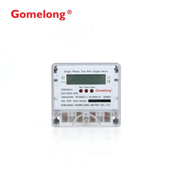Super September 1P2W Single Phase Bidirectional Digital Meter With CE certification
