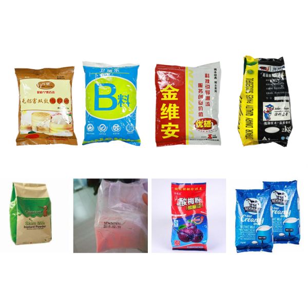 Fully Automatic Flour Spice Seasoning Condiment Washing Powder Pillow Bag Filling Packing Machine