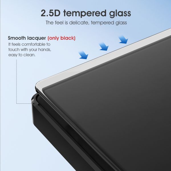 Tuya WiFi Touch Wall Switch Tipo C, Estándar de la UE, RF433, 110-240V, con temporizador y control de voz, compatible con Alexa y Google Home para iluminación de hogares inteligentes