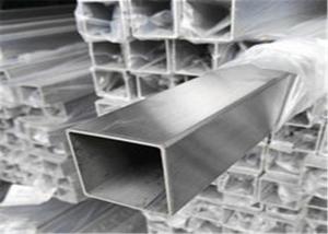2 Inch Chrome Plated Stainless Steel Square Pipe Metal Color Accurate Dimensions