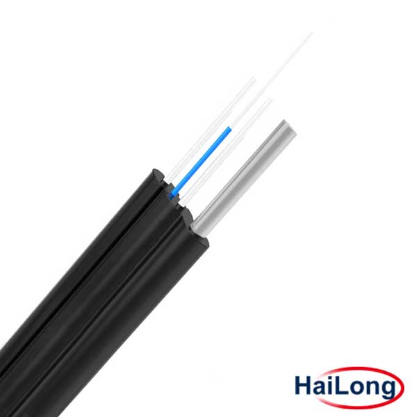 600n Installation Tensile Polyethylene Jacket Butterfly Cable OEM Or ODM