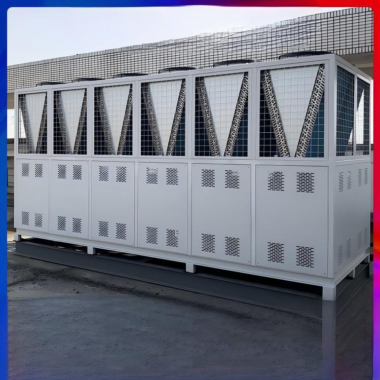 Multi Compressor Water Cooled Refrigeration System Screw Chiller Plant