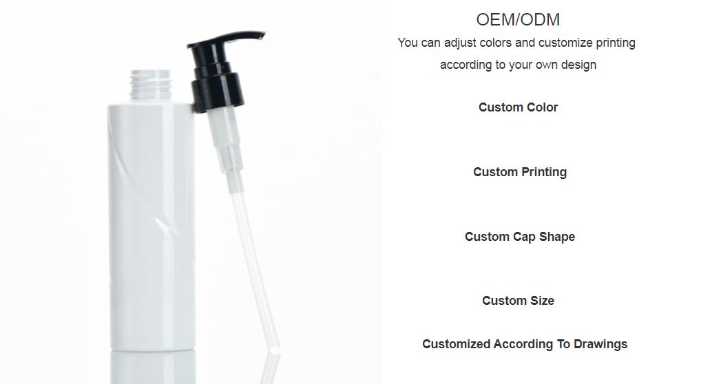 White Pump Sprayer Plastic Cosmetic Skincare Bottle Packaging Matte 120ml