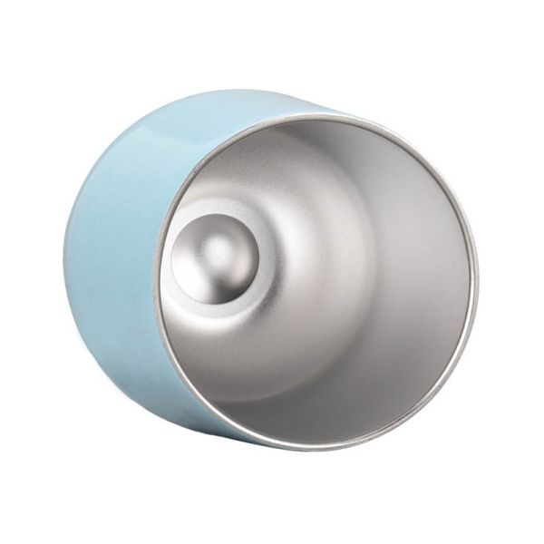 Double Layer Big Belly Stainless Steel Water Cup , 12oz Egg Shell Cup Heat Preservation