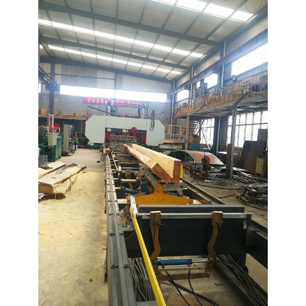 Quality Automatic Wood Cutting Hydraulic Horizontal Bandsaw Sawmill