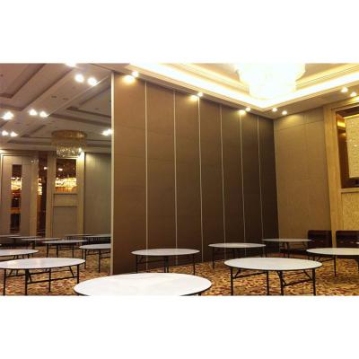 105CM SoundProof Movable Partition Wall Panels Wood Fiber For MultiFunction Room