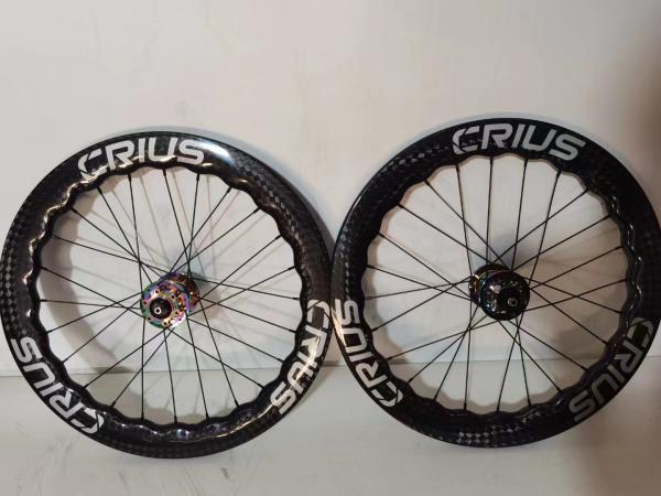 451 Disc Brake Folding Wheel Set Carbon Wheelset with Excellent Performance