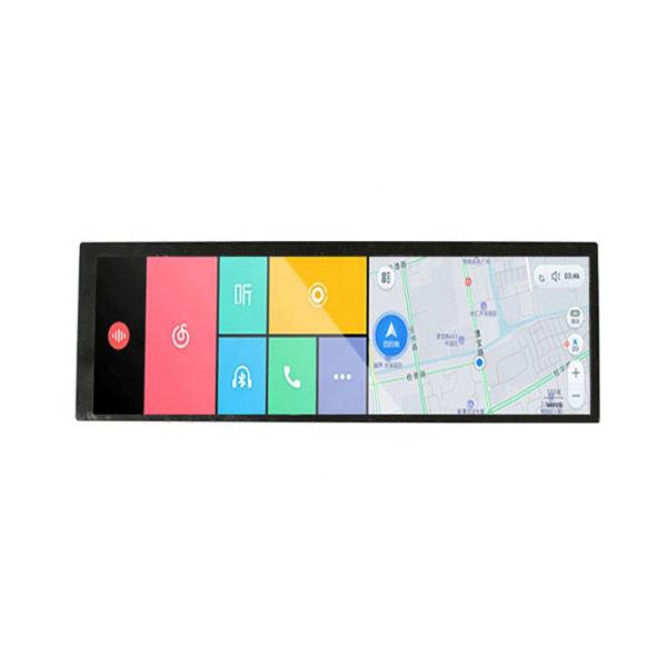 Lvds Interface 400x 1280 TFT LCD Resistive Touchscreen 7.84 Inch Bar Type
