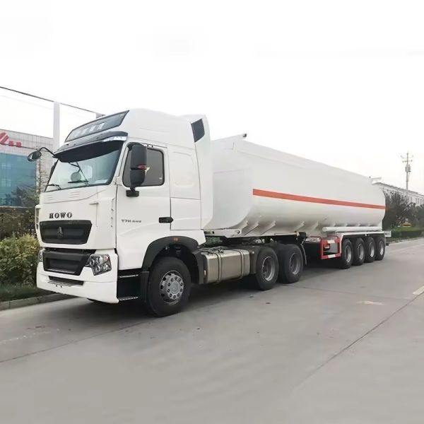42000L 45000L 50000L Fuel Trailer Petrol Tanker Oil Tank Trailer Manufacture Sales
