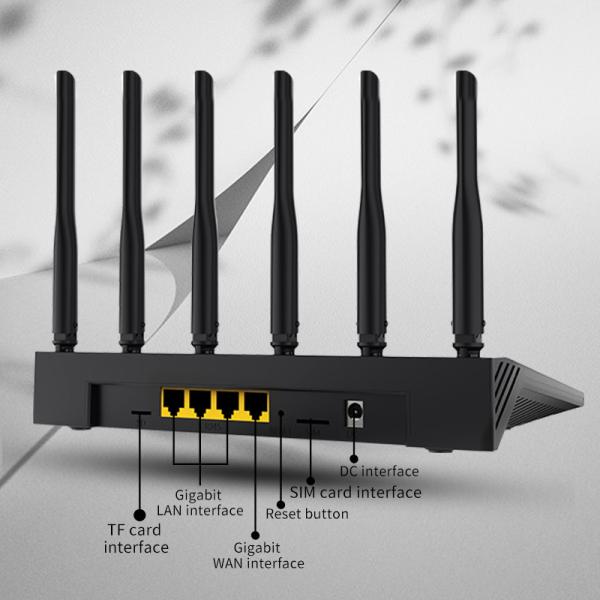 1800Mbps 256MB WiFi 6 Mesh Router Smart Dual Band 5G For Gaming