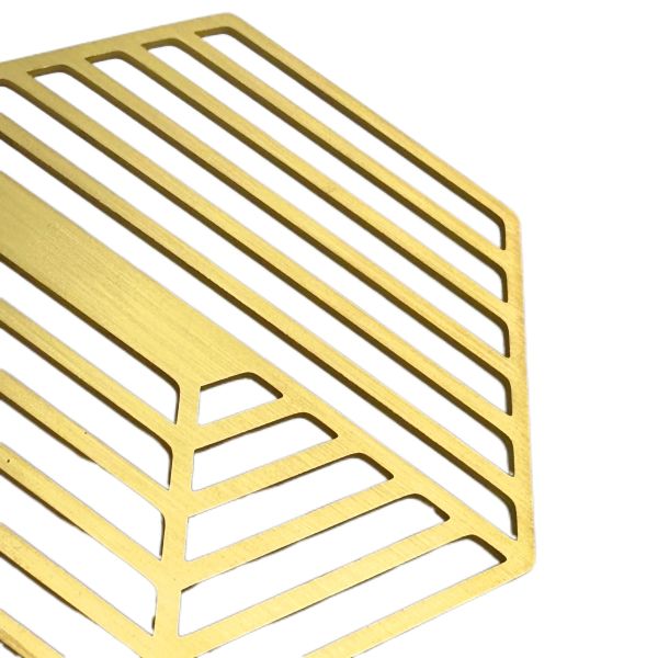 Custom Engraved Brass Brushed Metal Nameplate With Adhesive Tag Custom Color