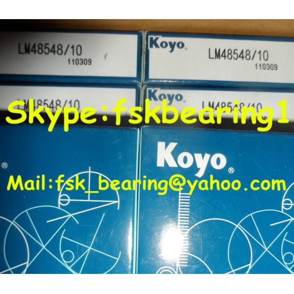 Radial and Axial Loads In One Direction Taper Roller Wheel Bearing LM48548 / 10