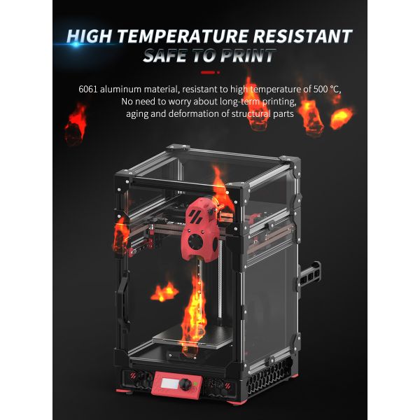 SIBOOR VORON 0.2 R1 3D Printer Kit WIth CNC Parts Version With Phaetus Dragon HF Hotend 3D Printer