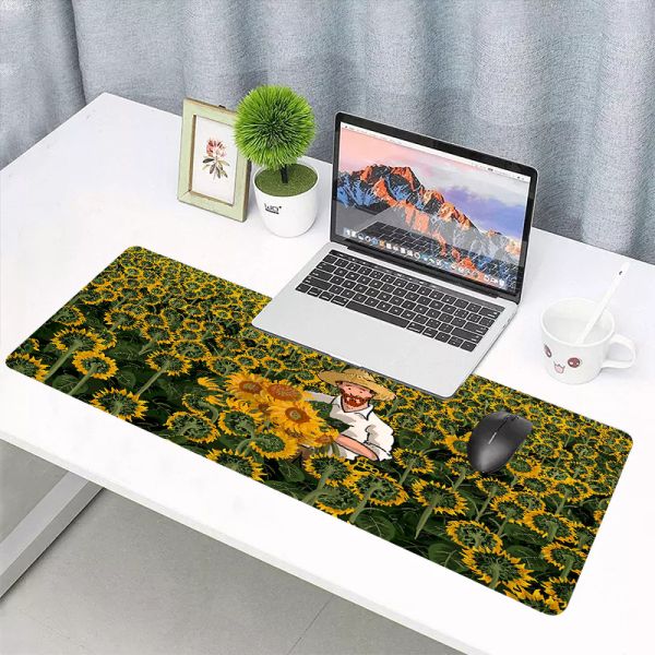 XYDAN Custom Design Pattern Large Mouse Pad 900x400x3mm Square Shape for Office Home