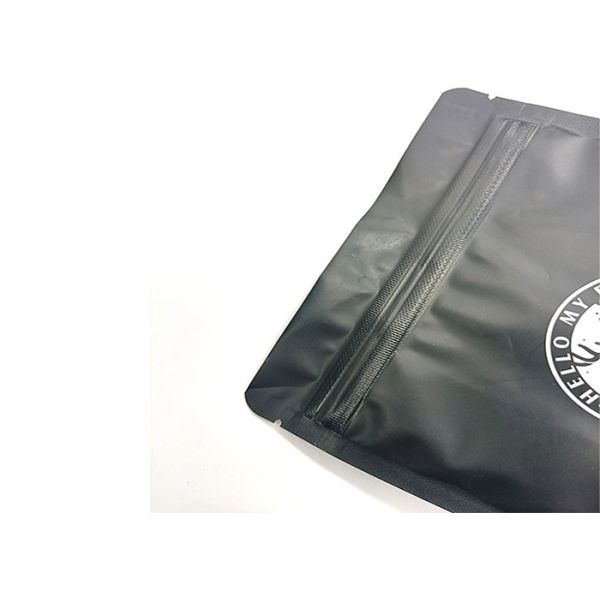 Customized Printing Coffee Beans Pouch Stand Up Packaging 8 Sides Seal