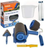 rolo de decoração do corredor da pintura de 9Pcs 10CM o pro ajustou 690g com varas