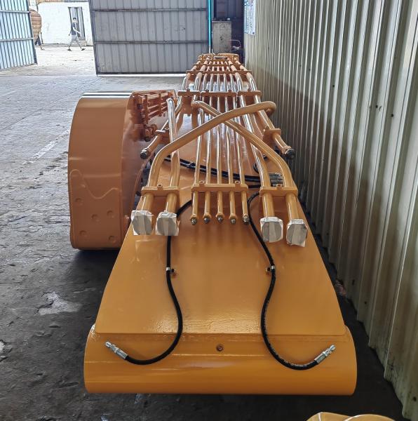 Heavy Duty Excavator Pile Driver Attachment Vibrating Arm For Construction Sites